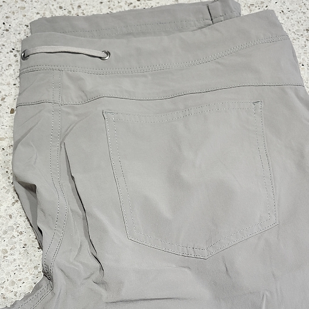 Women's Gray Riding Pants - Picture 3 of 3
